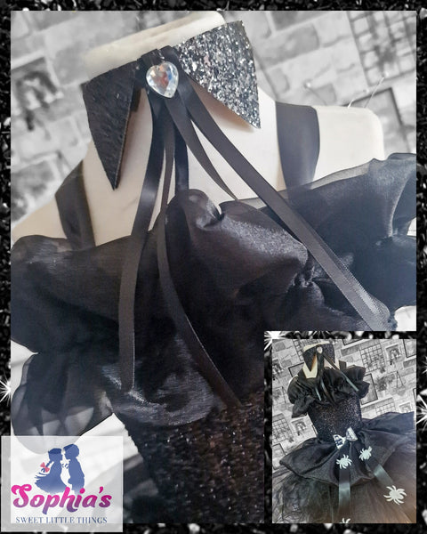 "Wednesday" Halloween Tutu