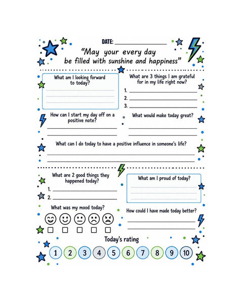 My emotional journey - Write, draw, reflect