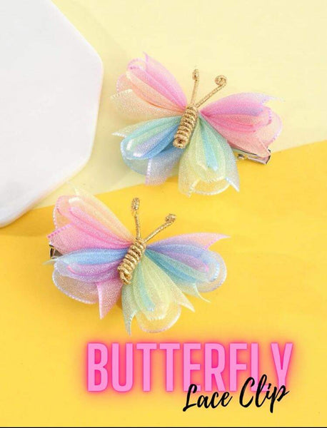 Butterfly Lace Clip