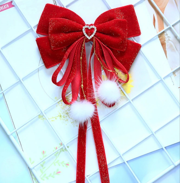 Red Velvet "Wow" Bow