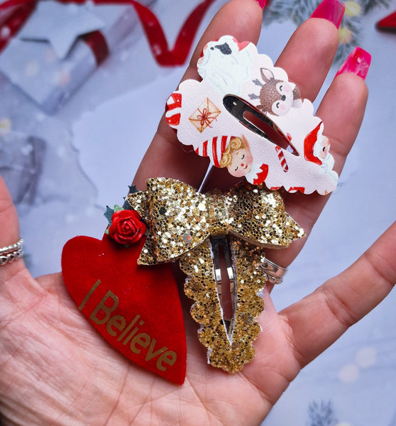 Christmas Snap Clips