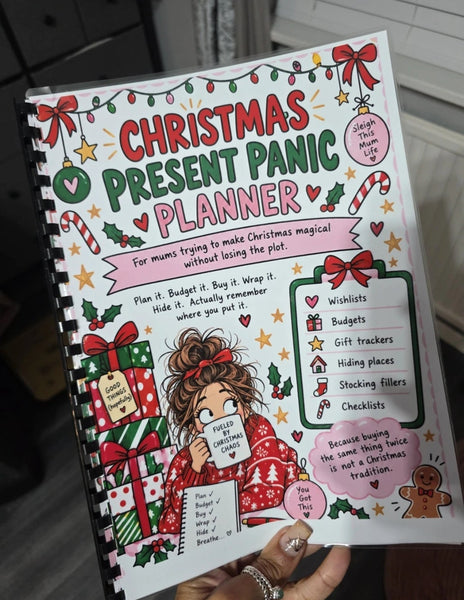 Christmas present panic planner