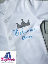 Welcome To the world Sleepsuit