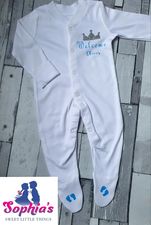 Welcome To the world Sleepsuit