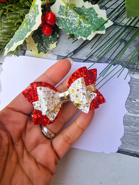 Wrapped Present Christmas bow