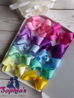 Handmade Bowtique Bow Hair Sets