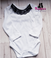 "Ready Made" Lace Baby Vests