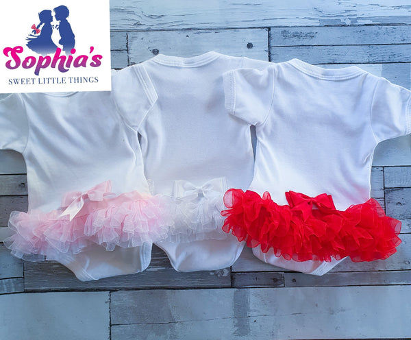 Personalised Frilly Vest + FREE tutu socks