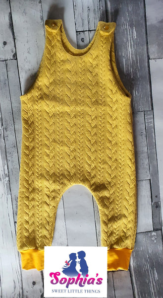 "Ready  Made" Unisex Knitted Jersey Romper