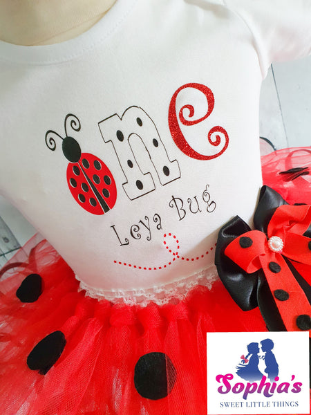 Ladybug Tutu/Cake Smash Outfit