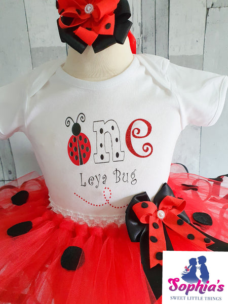 Ladybug Tutu/Cake Smash Outfit