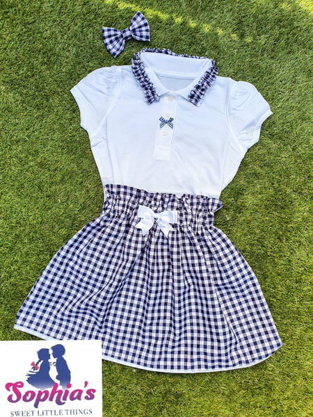 Gingham 3- Piece Set