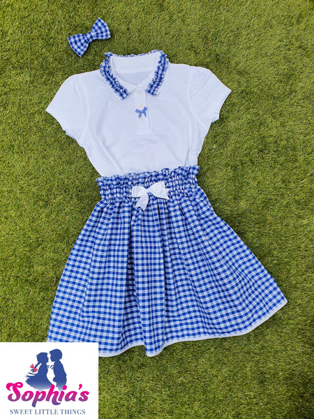 Gingham 3- Piece Set