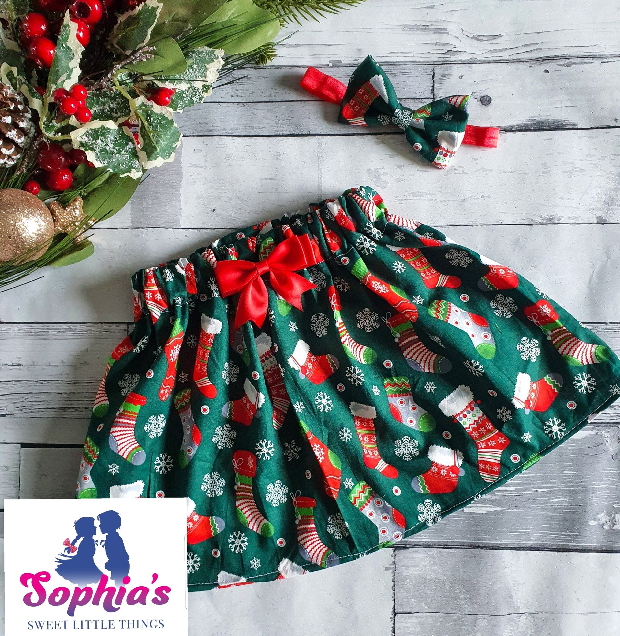 Christmas Stocking Skirt