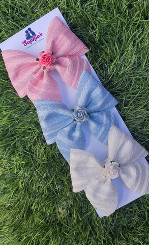 Lace Sweetheart Bows