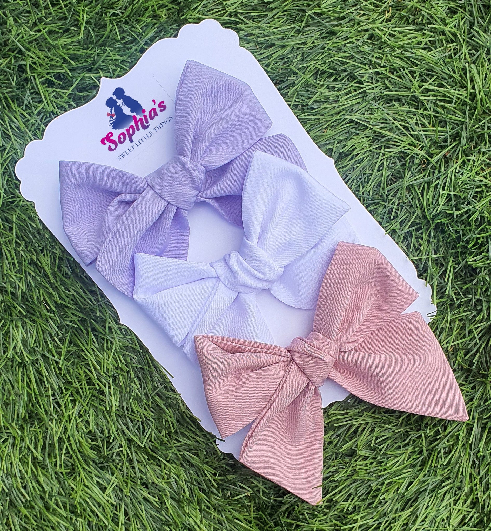 Mix tie knot bows