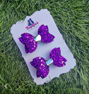 Dinky do Beauty Bows (Cadbury Purple)