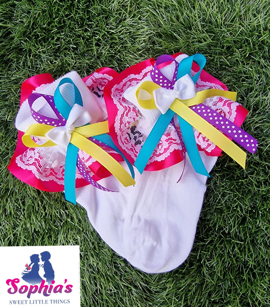 Unicorn Rainbow Birthday/Cake Smash Outfit