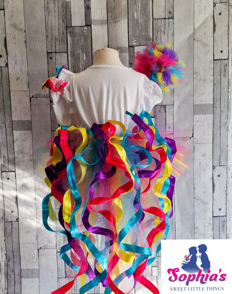 Unicorn Rainbow Birthday/Cake Smash Outfit
