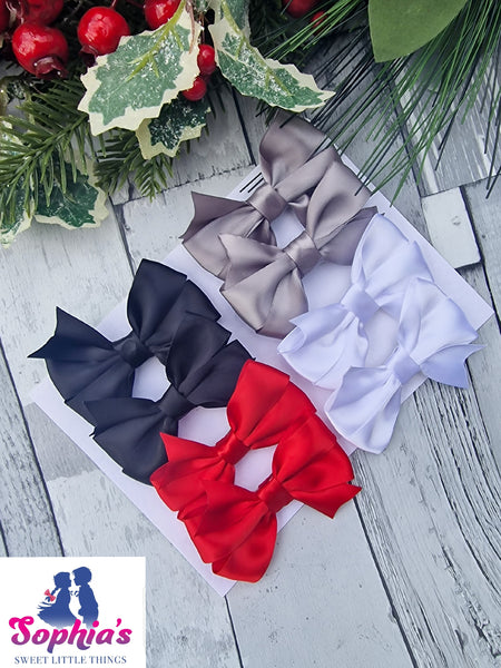 Everday Pinwheel Bow Set