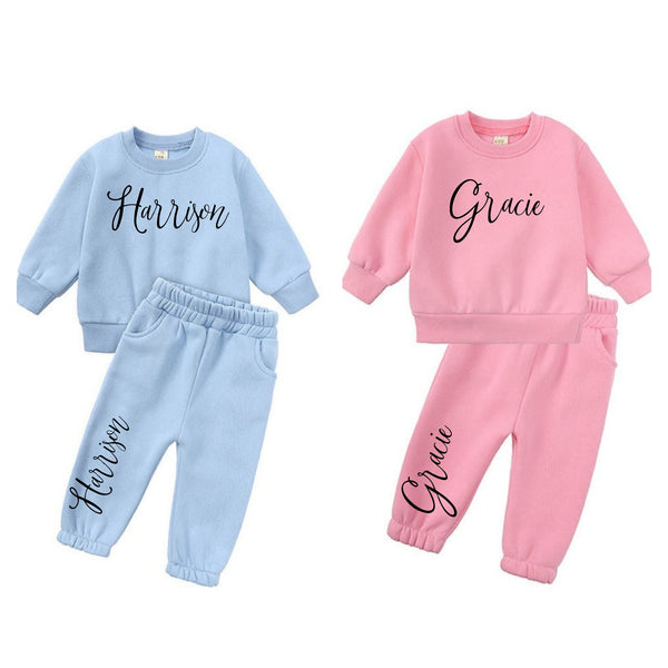 Personalised Jumper Tracksuit (Thicker)