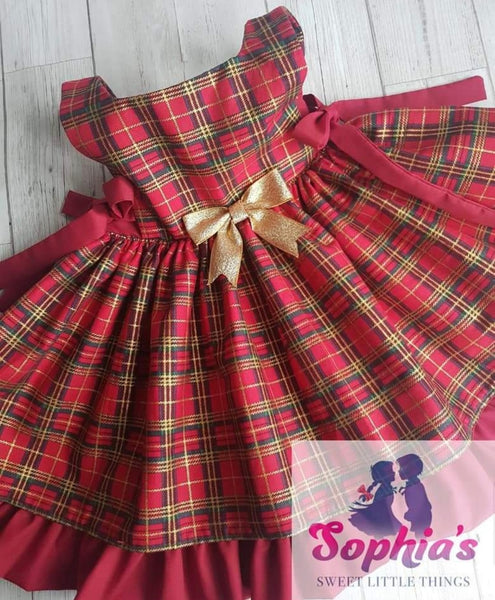 Isobel Tartan Tiered Dress