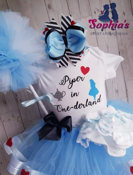Alice Land / Cake Smash/Birthday Outfit