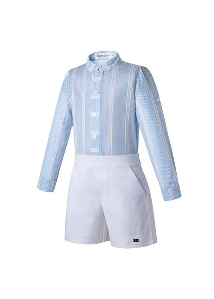 Boys Light Blue Spanish Set