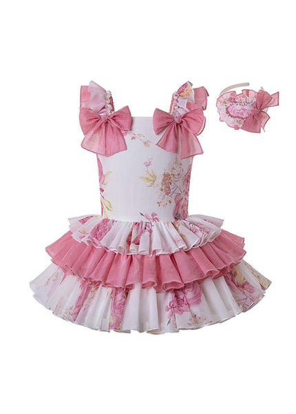 Summer Princess Boutique Layered Dress And Headband