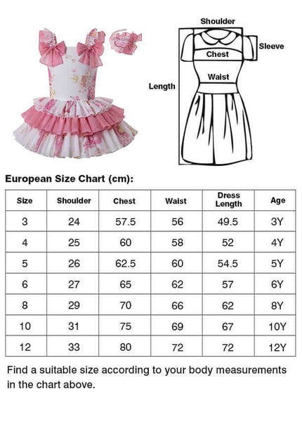 Summer Princess Boutique Layered Dress And Headband