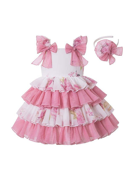 Summer Boutique Layered Dress And Headband