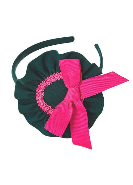 Girls Milatary Style Dress/ Headband