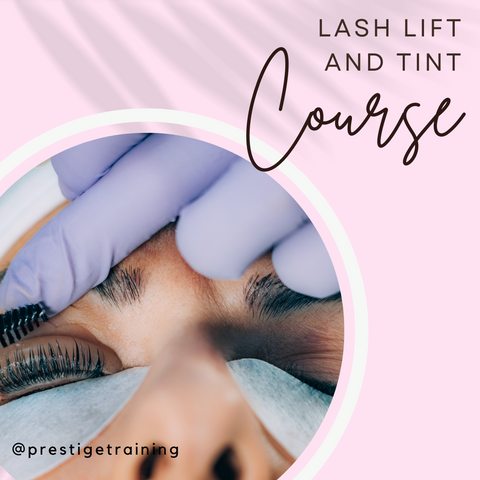 Lash lift and tint course
