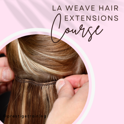 Hair extensions course- Single Method-La Weave